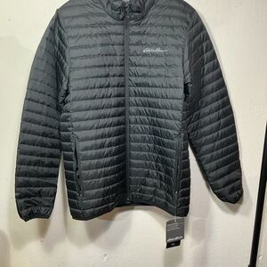Eddie Bauer Men's Dark Gray Puffer Jacket